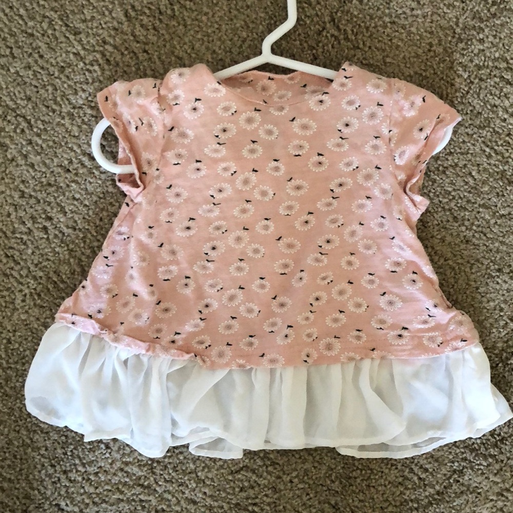 Light pink toddler girl shirt